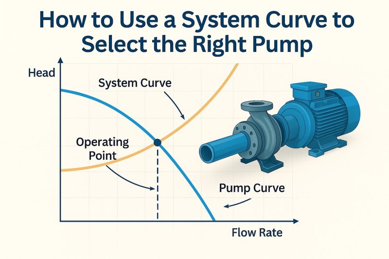 How to Use a System Curve to Select the Right Pump