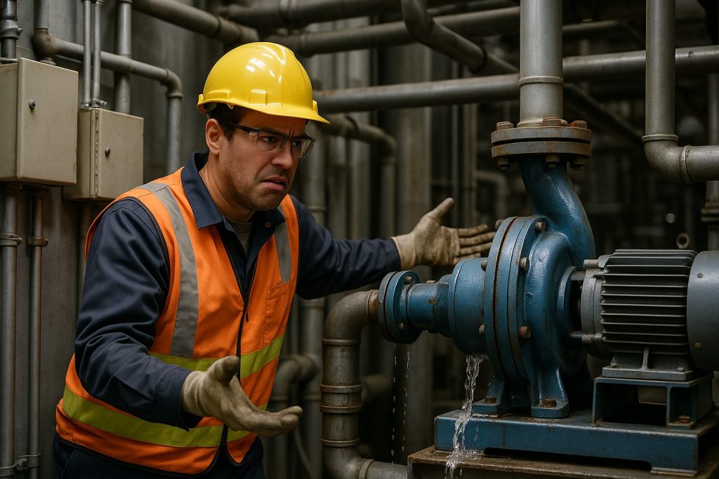 pump installation for maintenance